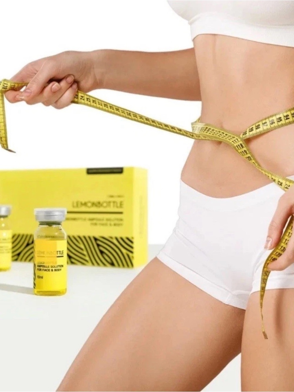Lemon Bottle Slimming Body Serum - Yellow